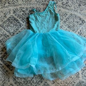 Weissman Turquoise Dance Costume